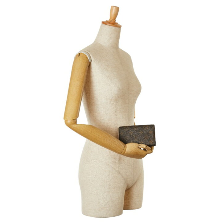 楽天市場】ルイ ヴィトン モノグラム ポルトモネ ビエ トレゾール 二  