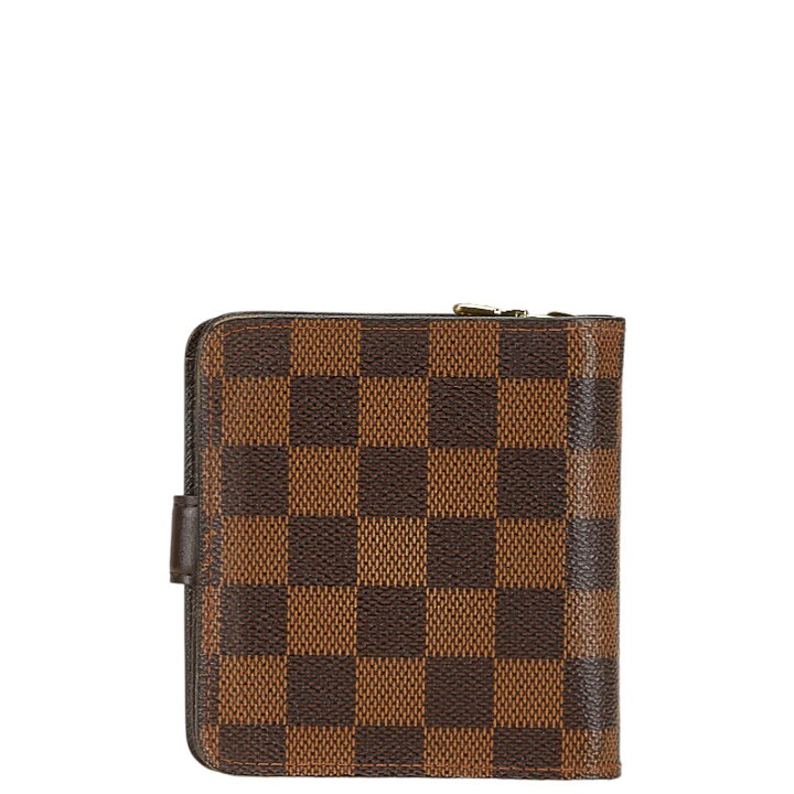 楽天市場】ルイ ヴィトン ダミエ コンパクトジップ 二つ折り財布  