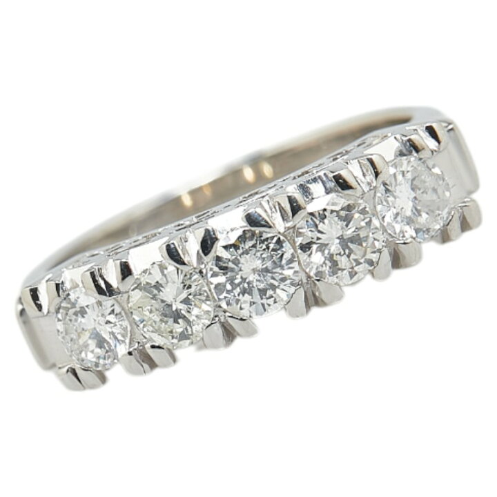 楽天市場】Pt900 プラチナ ダイヤ1.07ct 一文字 リング 指輪 