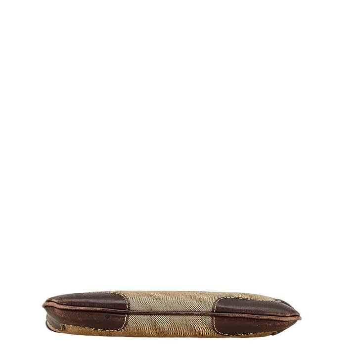 楽天市場】プラダ ロゴジャガード ポーチ ベージュ ブラウン  