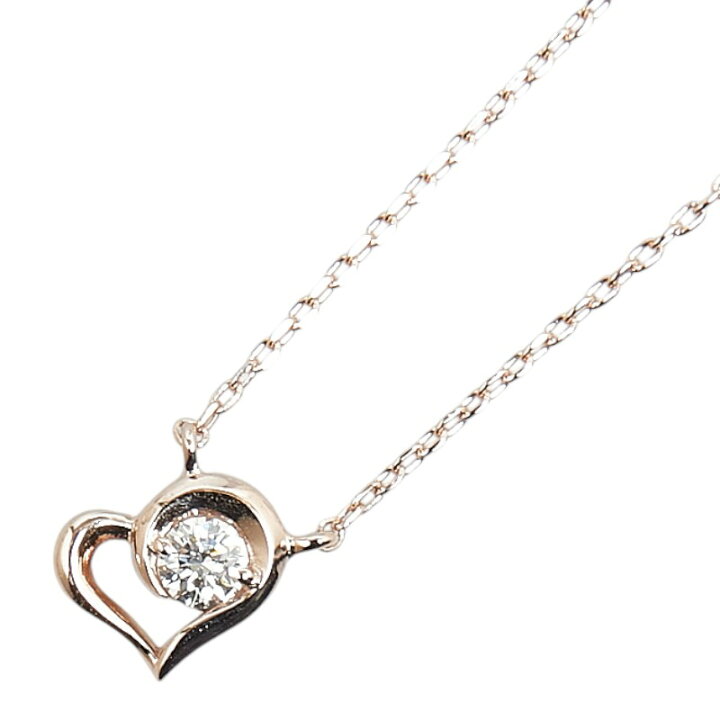 楽天市場】スタージュエリー K10PG ピンクゴールド ダイヤ0.06ct  