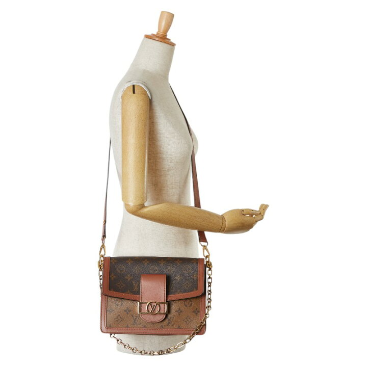 楽天市場】ルイ ヴィトン モノグラム リバース ドーフィーヌMM 斜め  