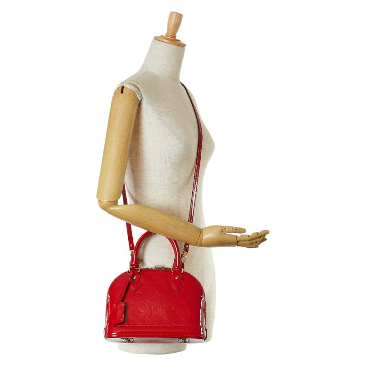 楽天市場】ルイ ヴィトン モノグラム ヴェルニ アルマBB ハンドバッグ  