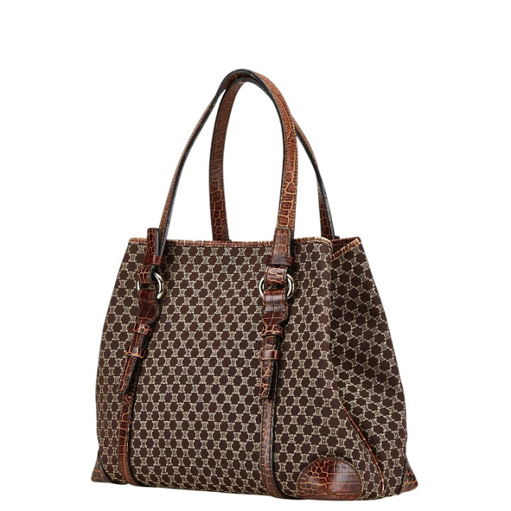 楽天市場】セリーヌ マカダム クロコ型押し ハンドバッグ トートバッグ  