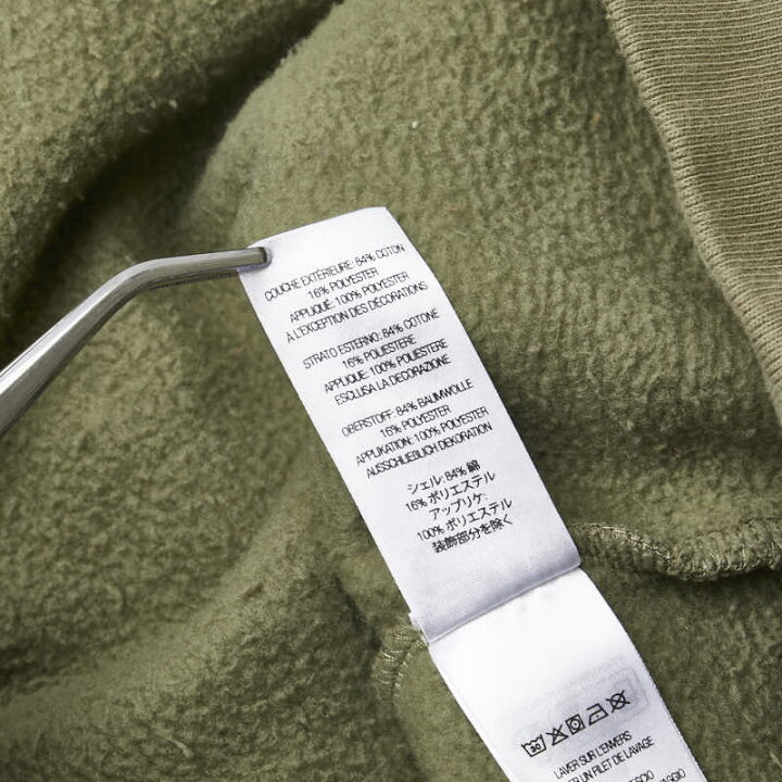 楽天市場】シュプリーム 23AW Satin Applique パーカー フーディー