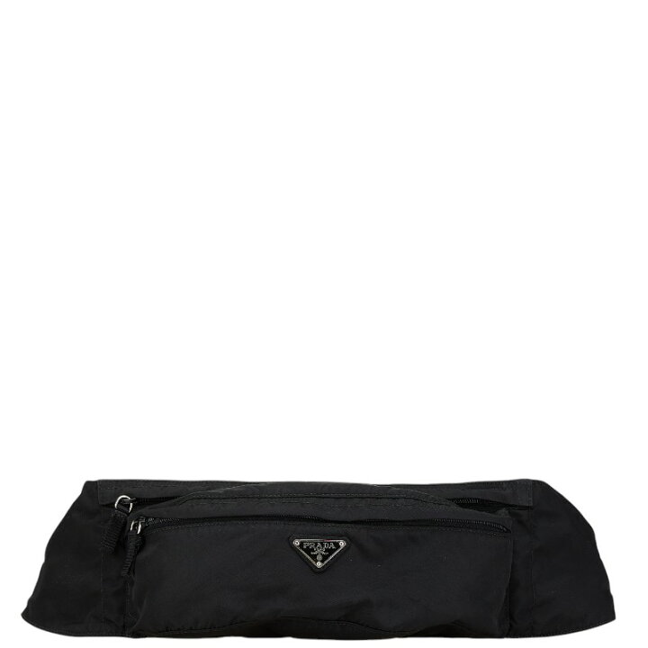 楽天市場】プラダ 三角ロゴプレート ボディバッグ ウエストバッグ  