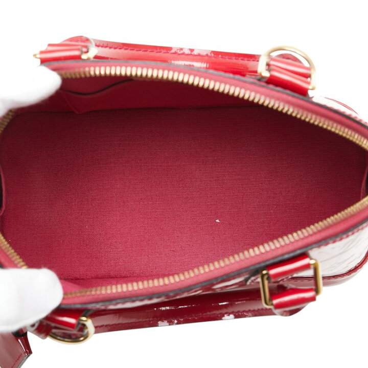 楽天市場】ルイ ヴィトン モノグラム ヴェルニ アルマBB ハンドバッグ  