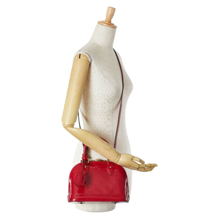 楽天市場】ルイ ヴィトン モノグラム ヴェルニ アルマBB ハンドバッグ  