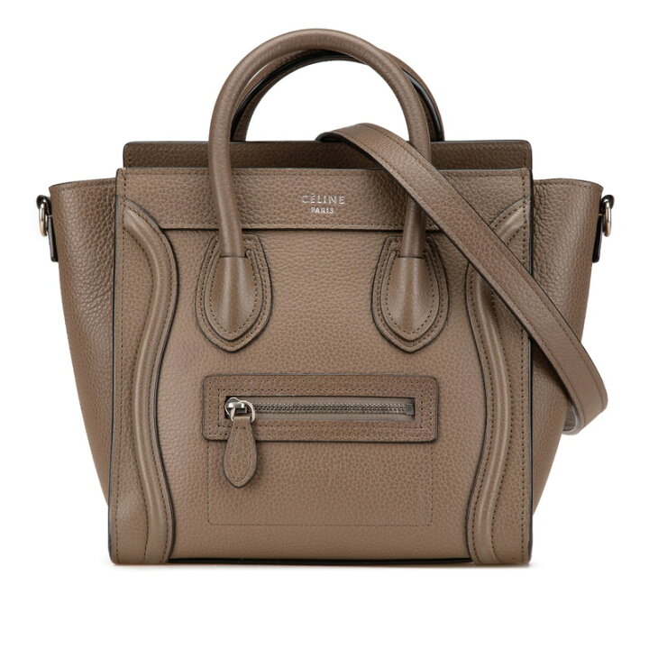 セリーヌ CELINE ラゲージ ナノショッパー 2WAY ショルダーバッグ 