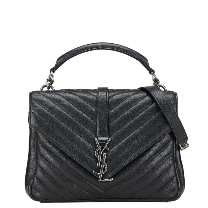 楽天市場】サンローラン YSL モノグラム カレッジ キルティング 