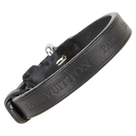 ルイ ヴィトン ブレスレット ブラック レザー レディース LOUIS VUITTON 【中古】
