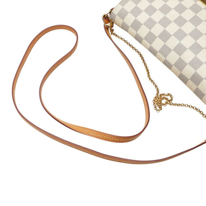 楽天市場】ルイ ヴィトン ダミエ アズール フェイボリットMM チェーン  