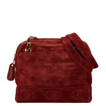 カ*シ様 CHANEL ワインレッド ショルダーバッグ