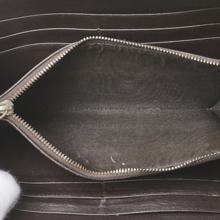 楽天市場】ボッテガヴェネタ イントレチャート ラウンドファスナー 長  