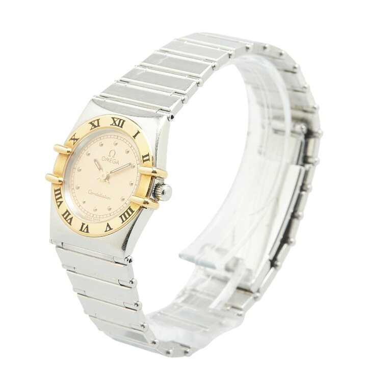 楽天市場】オメガ コンステレーション 腕時計 クオーツ ゴールド文字盤  