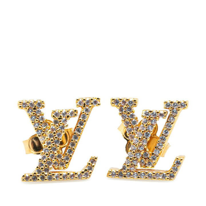 楽天市場】ルイ ヴィトン LV アイコニック ストラス ピアス M00609 