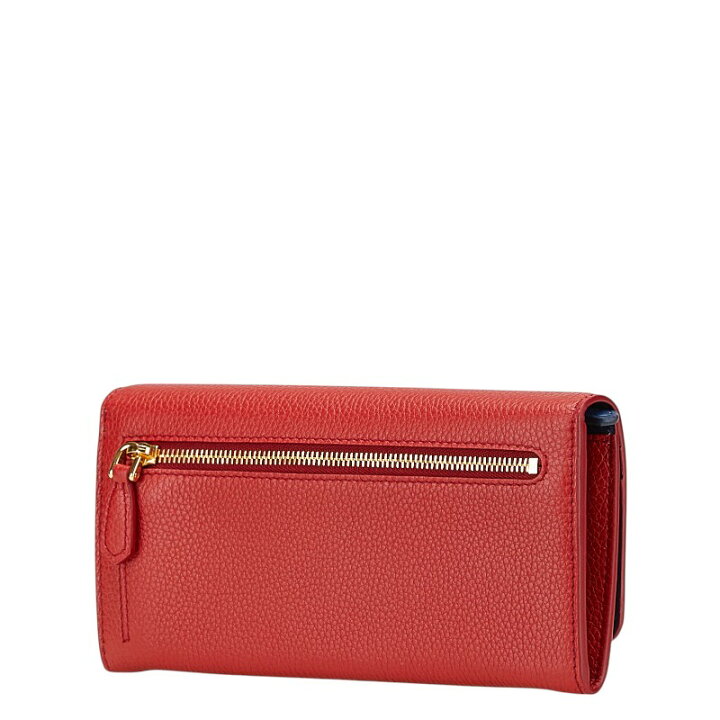 楽天市場】プラダ 長財布 1MH132 レッド レザー レディース PRADA 