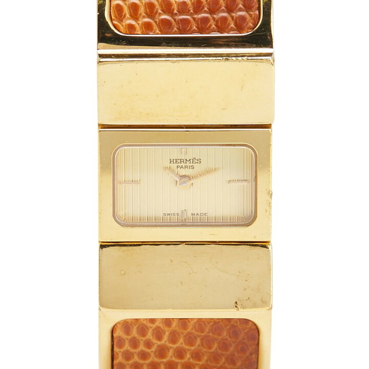 楽天市場】エルメス ロケ 腕時計 バングルウォッチ LO1.201 クオーツ  