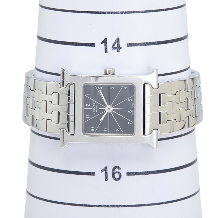 楽天市場】エルメス Hウォッチ 腕時計 HH1.210 クオーツ ブラック文字  