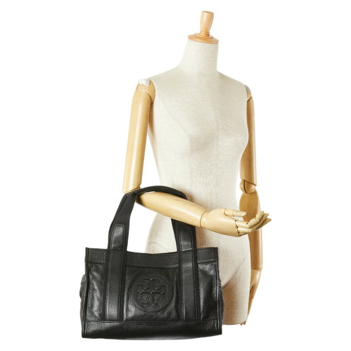 楽天市場】トリーバーチ ロゴ ハンドバッグ トートバッグ ブラック  