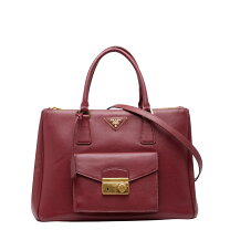 楽天市場】prada サフィアーノ バッグ 赤の通販