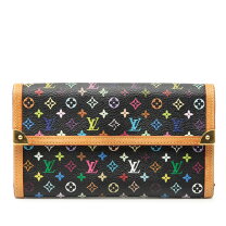 楽天市場】ルイヴィトン louis vuitton マルチカラー 長財布 ポルト 