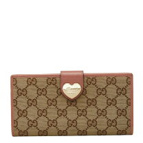 楽天市場】gucci 長財布 ハート ピンクの通販