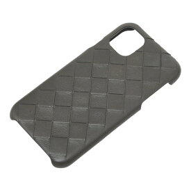 ボッテガヴェネタ イントレチャート iPhoneケース アイフォン ダークカーキグリーン レザー ユニセックス BOTTEGAVENETA 【中古】