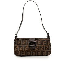 楽天市場】fendi ズッカ マンマバケット ワンショルダー ブラウン キの通販