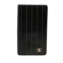 楽天市場】chanel シャネル カンボンライン ラウンドファスナー 長財布 