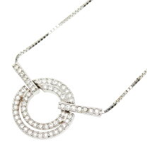 楽天市場】スワロフスキー swarovski ネックレス サークル ペンダント 