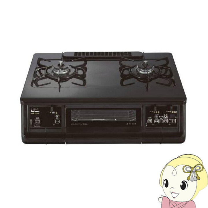 楽天市場】[予約]パロマ ガステーブル エブリシェフ 左強火力 