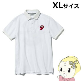 【あす楽】【在庫処分】バックスピン ポロシャツ ローリングストーンズ XLサイズ ホワイト The Rolling Stones TOUR 1978PT POLO SHIRT BA02W706XL【KK9N0D18P】