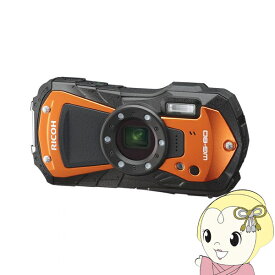 リコー コンパクトデジタルカメラ RICOH WG-80 [オレンジ] 小型軽量・耐落下衝撃性能・防水性能（IPX8、JIS保護等級8相当）【KK9N0D18P】