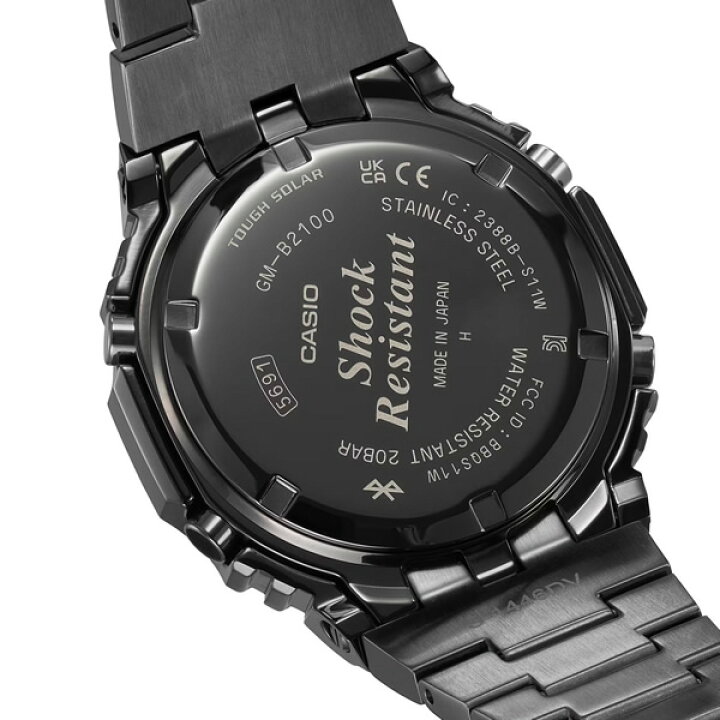 楽天市場】G-SHOCK GM-B2100BD-1AJF 腕時計 CASIO カシオ フルメタル 