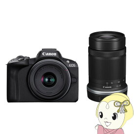 ミラーレス一眼デジタルカメラ Canon キャノン EOS R50 ダブルズームキット [ブラック]【KK9N0D18P】