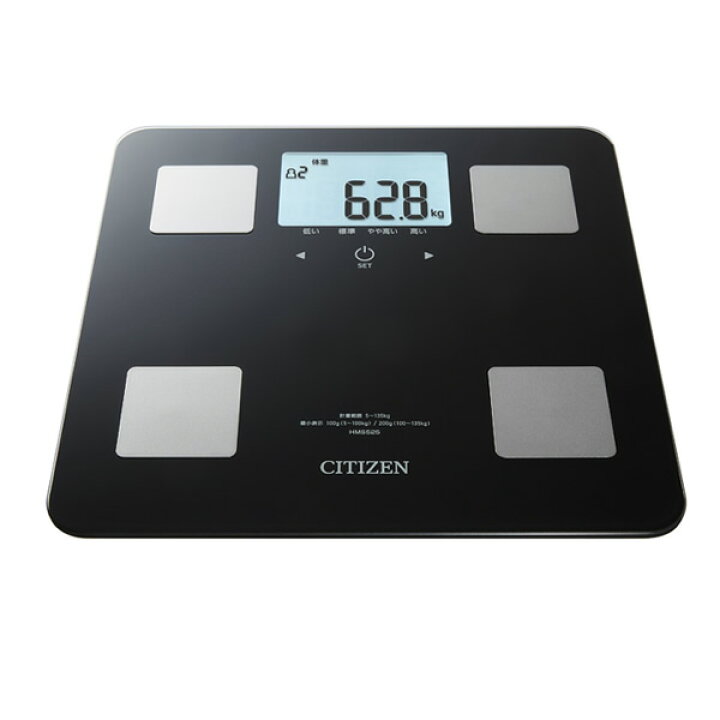 楽天市場】体組成計 CITIZEN シチズン ブラック HMS525-BK【KK9N0D18P 
