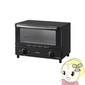 アイリスオーヤマ オーブントースター 2枚焼き ブラック 1000W KOT-012-B【KK9N0D18P】