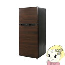 【在庫あり】冷凍冷蔵庫 一人暮らし 138L 2ドア 新生活 右開き/左開き(付け替え)ウッド（木目） TH-138L2WD 1人暮らし 小さめ 省エネ【KK9N0D18P】