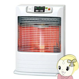 FF式石油ストーブ トヨトミ FR-V3624-W ホワイト 木造10畳/鉄筋15畳 タンク別置きタイプ 赤外線と温風のダブル暖房【KK9N0D18P】