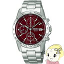 【在庫あり】SEIKO セイコー 腕時計 セイコーセレクション クォーツ クロノグラフ 日常生活用強化防水（10気圧） SBTQ045 文字盤：レッド【KK9N0D18P】