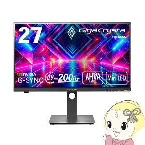 y9/18 _Ch̓Gg[œXSiőP8{ztj^ 27^ IOf[^ Mini LED̗p 200HzWQHDΉLF Q[~Oj^[ GigaCrysta LCD-GDQ271JLAQyKK9N0D18Pz