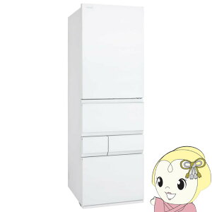 [�\�� 2/2�ȍ~]�①�� �y�W���ݒu��z ���� TOSHIBA 452L 5�h�A �t���X�g�z���C�g ���J�� GR-A450GTL-TW�yKK9N0D18P�z