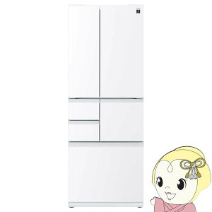 [�\�� ��1-2�T�Ԉȍ~]�①�Ɂy�W���ݒu��zSHARP �V���[�v 502L 6�h�A �u���X�g�z���C�g SJ-FF50R-W�yKK9N0D18P�z