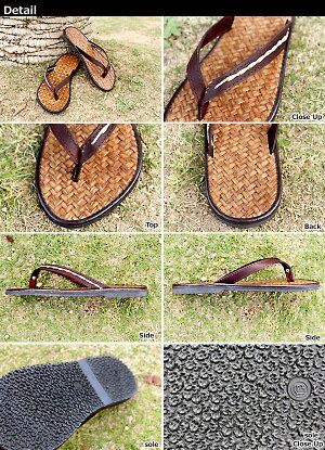 送料無料バンブーサンダルビーチサンダルアジアンファッションエスニックファッションSANDALアジアンテイスト一点物【クリアランスセール開催中全品ポイント2倍割引クーポン発行】