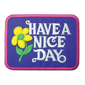 �y�A�p�����X�^�b�t�Z���N�g�z���b�y�� �A�C���� HAVE A NICE DAY ���b�Z�[�W ���A �f�U�C�� �A�b�v���P ����؂� wappen �A�C�����ŊȒP�\��t�� 1000�~�ȏエ�����グ�ł䂤�p�P�b�g�֑�������