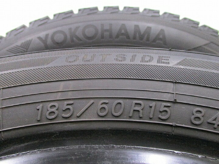 楽天市場】【中古スタッドレスタイヤ 185/60R15 4本】【ヨコハマ ice 