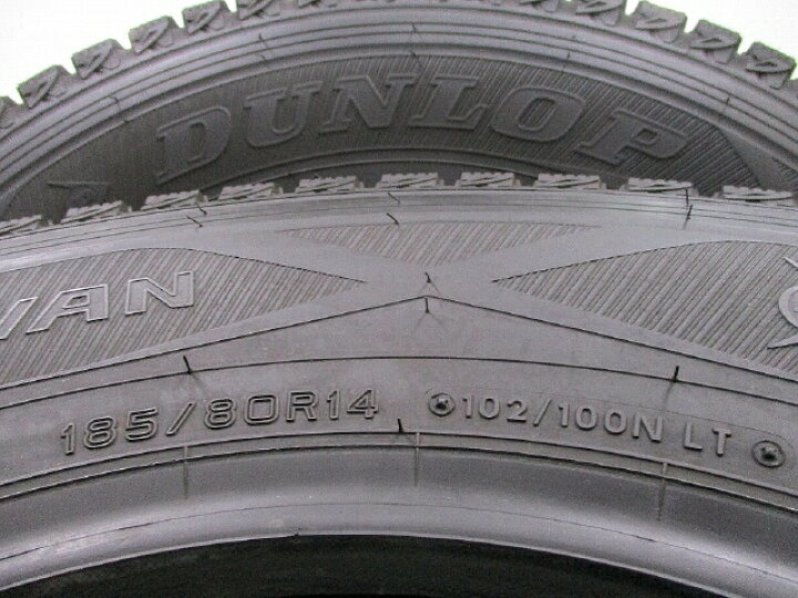 楽天市場】【中古スタッドレスタイヤ 185/80R14 2本】【ダンロップ 