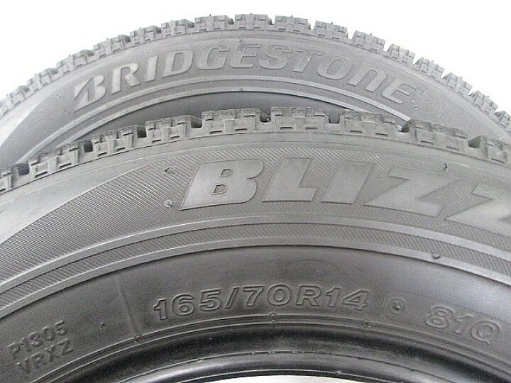 楽天市場】【中古スタッドレスタイヤ 165/70R14 2本】【ブリヂストン 