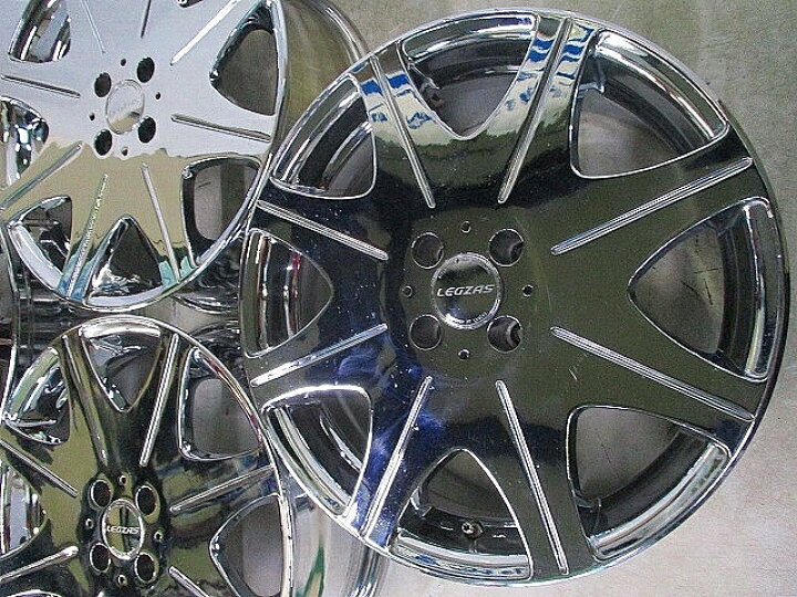 楽天市場】【中古ホイール 17インチ】【HOT STUFF Stich LEGZAS D800 